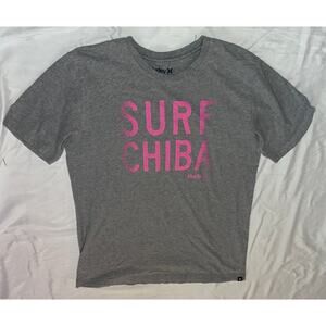 Gray casual tshirt HURLEY womens size XL